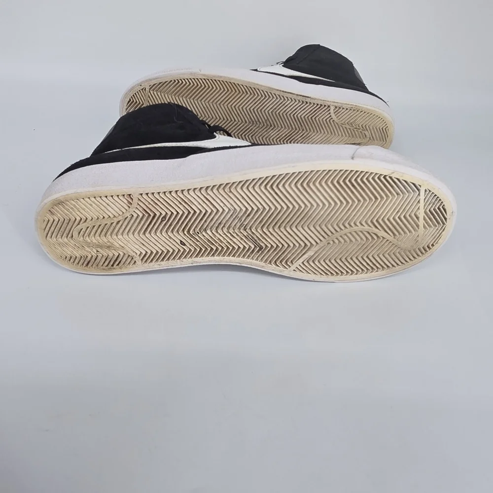 Nike Blazer Mid '77 Suede Black White CI1172-005 Men's Size 9 Shoes VINTAGE